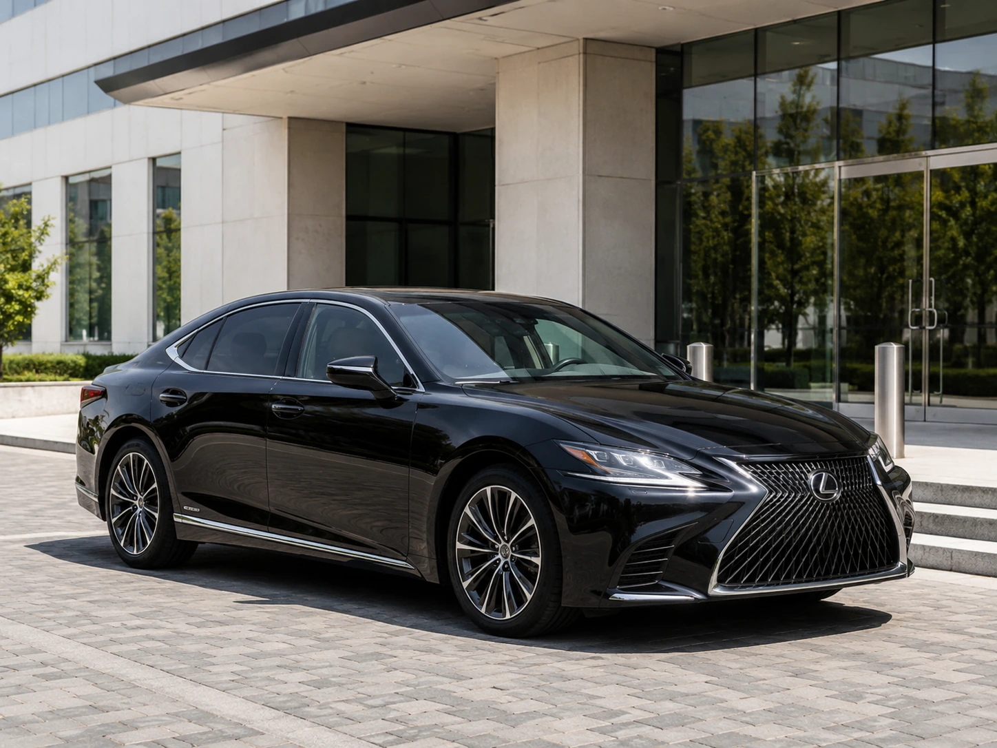 Black Lexus Sedan executive car service in Yorba Linda