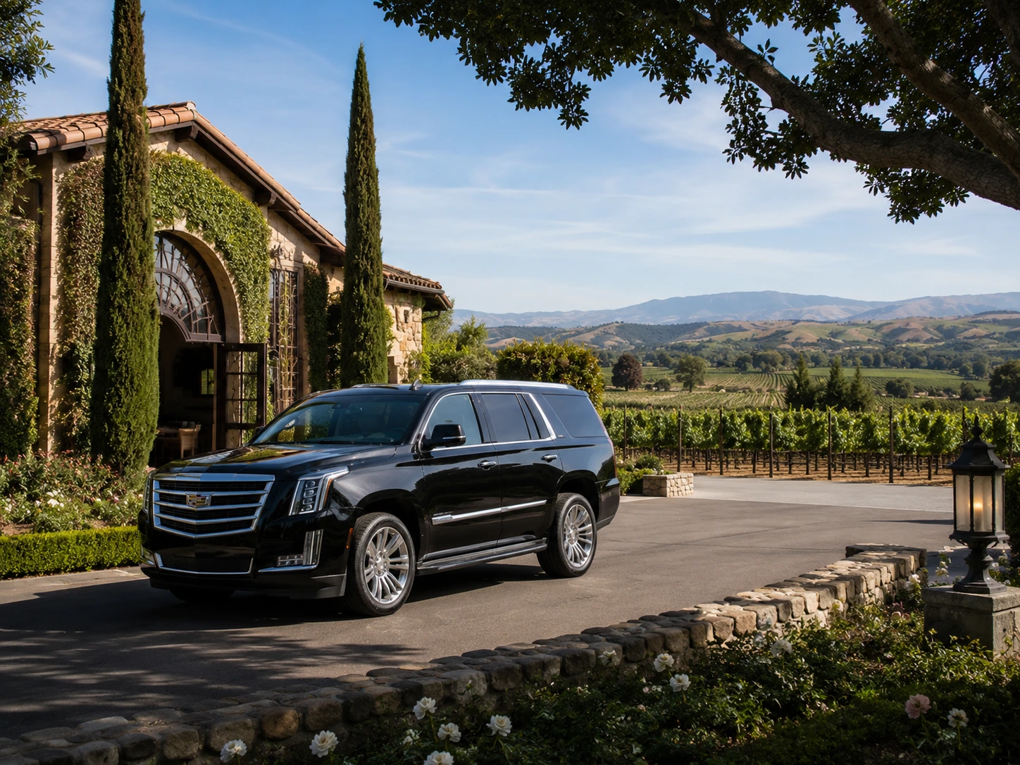 Temecula wine tour limo service from Yorba Linda